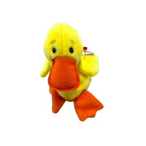 1994 Ty Quackers the Duck Beanie Baby Vintage w/Original Tag
